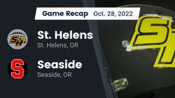 Recap: St. Helens  vs. Seaside  2022
