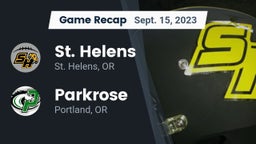 Recap: St. Helens  vs. Parkrose  2023