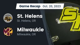 Recap: St. Helens  vs. Milwaukie  2023