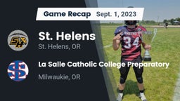 Recap: St. Helens  vs. La Salle Catholic College Preparatory 2023