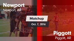 Matchup: Newport  vs. Piggott  2016