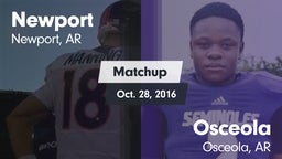 Matchup: Newport  vs. Osceola  2016