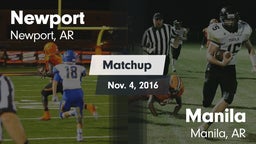 Matchup: Newport  vs. Manila  2016