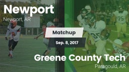 Matchup: Newport  vs. Greene County Tech  2017