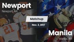 Matchup: Newport  vs. Manila  2017