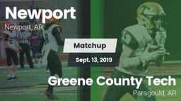 Matchup: Newport  vs. Greene County Tech  2019