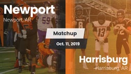Matchup: Newport  vs. Harrisburg  2019