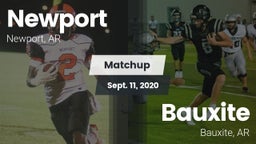 Matchup: Newport  vs. Bauxite  2020