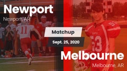 Matchup: Newport  vs. Melbourne  2020