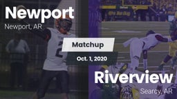 Matchup: Newport  vs. Riverview  2020
