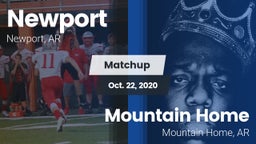 Matchup: Newport  vs. Mountain Home  2020