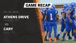 Recap: Athens Drive  vs. Cary  2016