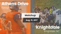Matchup: Athens Drive High vs. Knightdale  2017