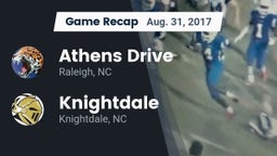Recap: Athens Drive  vs. Knightdale  2017