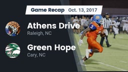Recap: Athens Drive  vs. Green Hope  2017