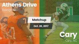 Matchup: Athens Drive High vs. Cary  2017