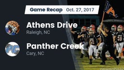 Recap: Athens Drive  vs. Panther Creek  2017