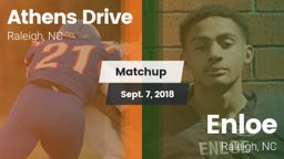 Matchup: Athens Drive High vs. Enloe  2018