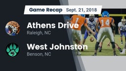 Recap: Athens Drive  vs. West Johnston  2018