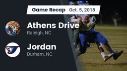 Recap: Athens Drive  vs. Jordan  2018