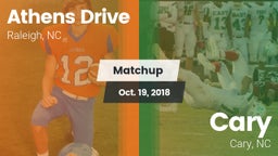 Matchup: Athens Drive High vs. Cary  2018