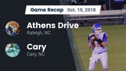 Recap: Athens Drive  vs. Cary  2018