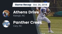 Recap: Athens Drive  vs. Panther Creek  2018