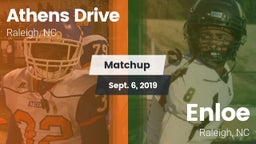 Matchup: Athens Drive High vs. Enloe  2019