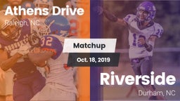 Matchup: Athens Drive High vs. Riverside  2019