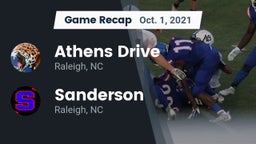 Recap: Athens Drive  vs. Sanderson  2021