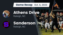 Recap: Athens Drive  vs. Sanderson  2023
