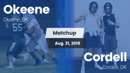 Matchup: Okeene  vs. Cordell  2018
