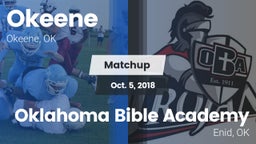 Matchup: Okeene  vs. Oklahoma Bible Academy 2018