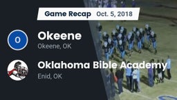 Recap: Okeene  vs. Oklahoma Bible Academy 2018