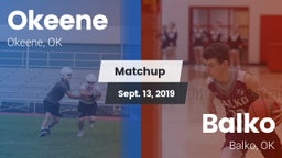 Matchup: Okeene  vs. Balko  2019