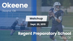 Matchup: Okeene  vs. Regent Preparatory School  2019