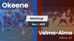 Matchup: Okeene  vs. Velma-Alma  2019