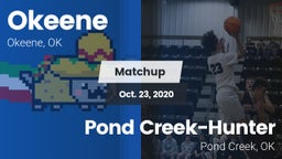 Matchup: Okeene  vs. Pond Creek-Hunter  2020