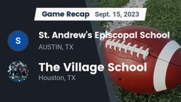 Recap: St. Andrew's Episcopal School vs. The Village School 2023