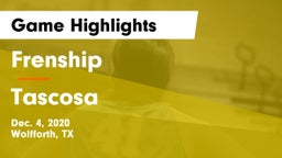 Frenship  vs Tascosa  Game Highlights - Dec. 4, 2020