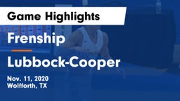 Frenship  vs Lubbock-Cooper  Game Highlights - Nov. 11, 2020