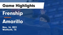 Frenship  vs Amarillo  Game Highlights - Nov. 16, 2021