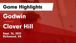 Godwin  vs Clover Hill Game Highlights - Sept. 26, 2022