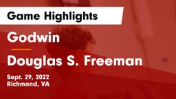 Godwin  vs Douglas S. Freeman  Game Highlights - Sept. 29, 2022
