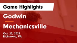 Godwin  vs Mechanicsville Game Highlights - Oct. 20, 2022