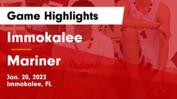 Immokalee  vs Mariner  Game Highlights - Jan. 20, 2022