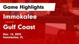 Immokalee  vs Gulf Coast  Game Highlights - Dec. 14, 2023