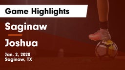 Saginaw  vs Joshua  Game Highlights - Jan. 2, 2020