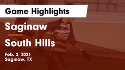 Saginaw  vs South Hills  Game Highlights - Feb. 2, 2021