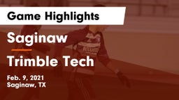 Saginaw  vs Trimble Tech  Game Highlights - Feb. 9, 2021